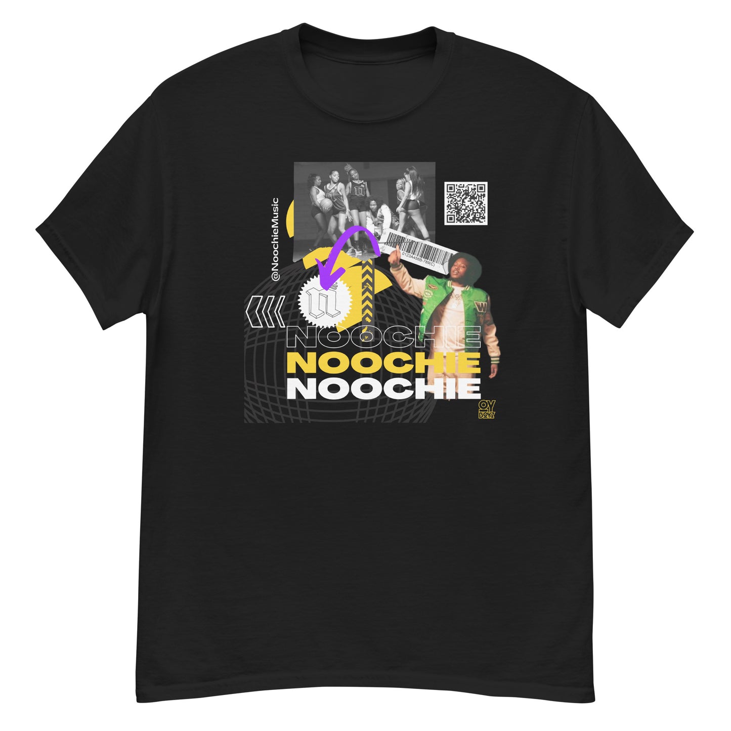 NOOCHIE BLEACHERS TEE