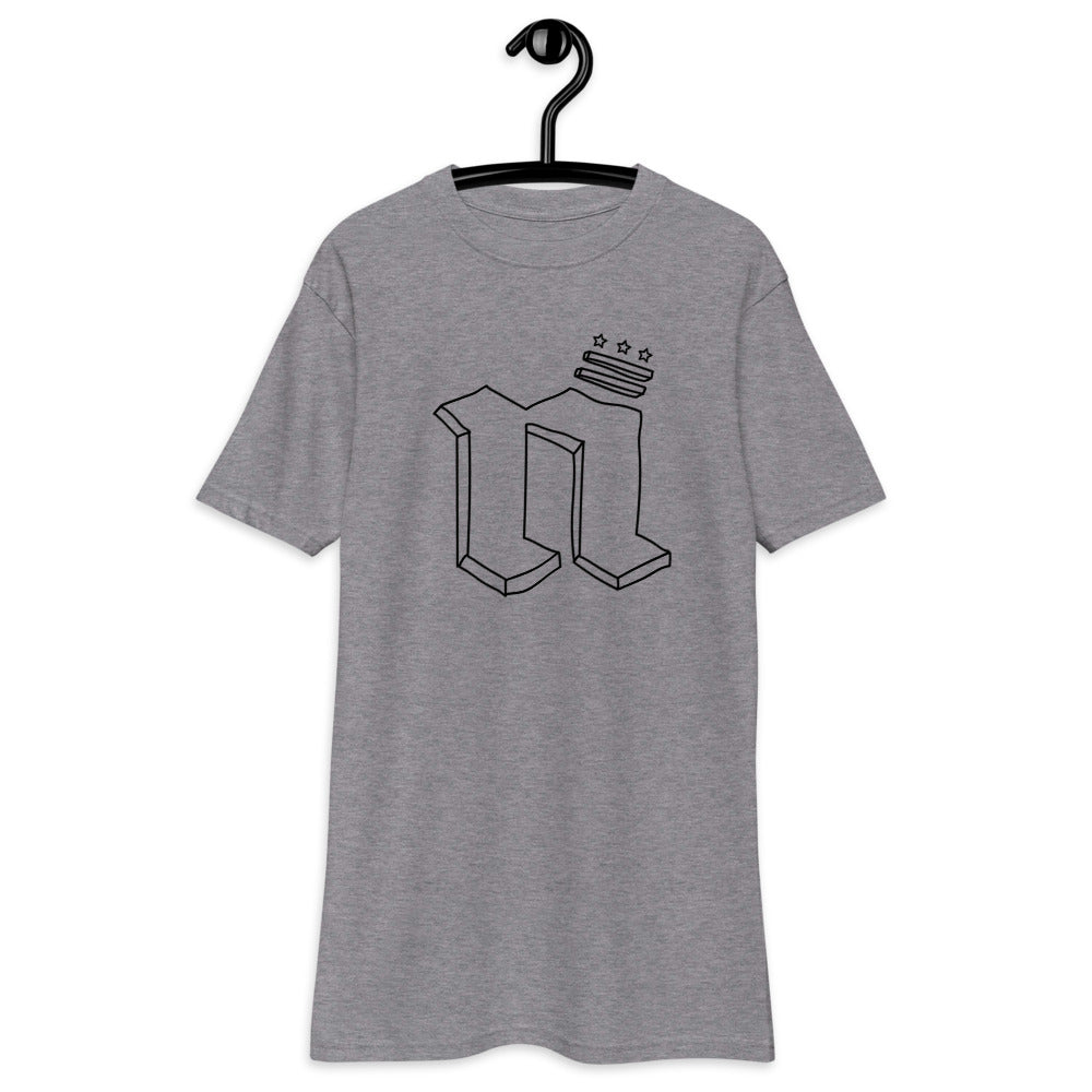 Noochie "N" Men’s premium heavyweight tee
