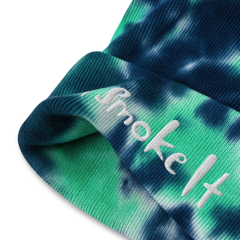 ismokeit puffy Tie-dye beanie