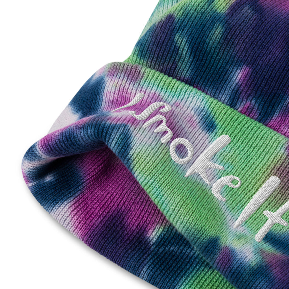 Purps ismokeit Tie-dye beanie