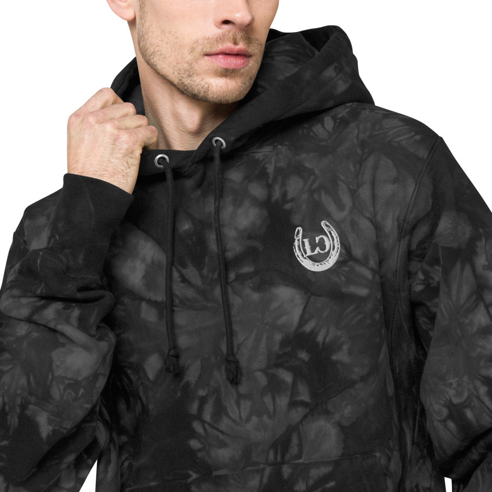 LC Unisex Champion tie-dye hoodie