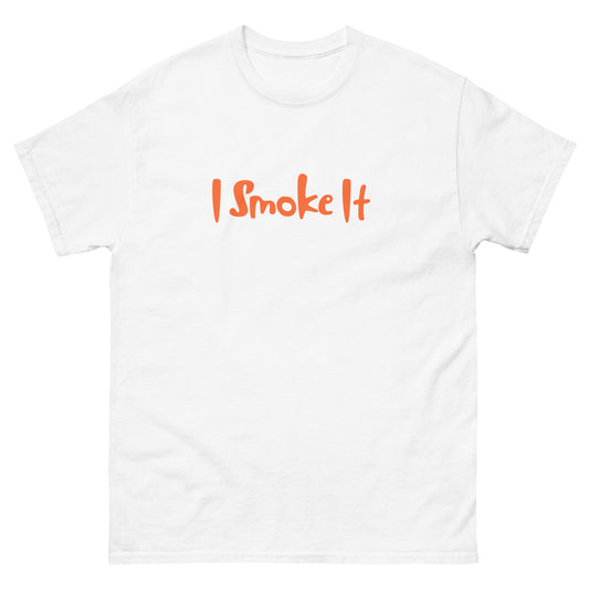 ISMOKEIT logo tee Cannabis-Themed T-Shirt