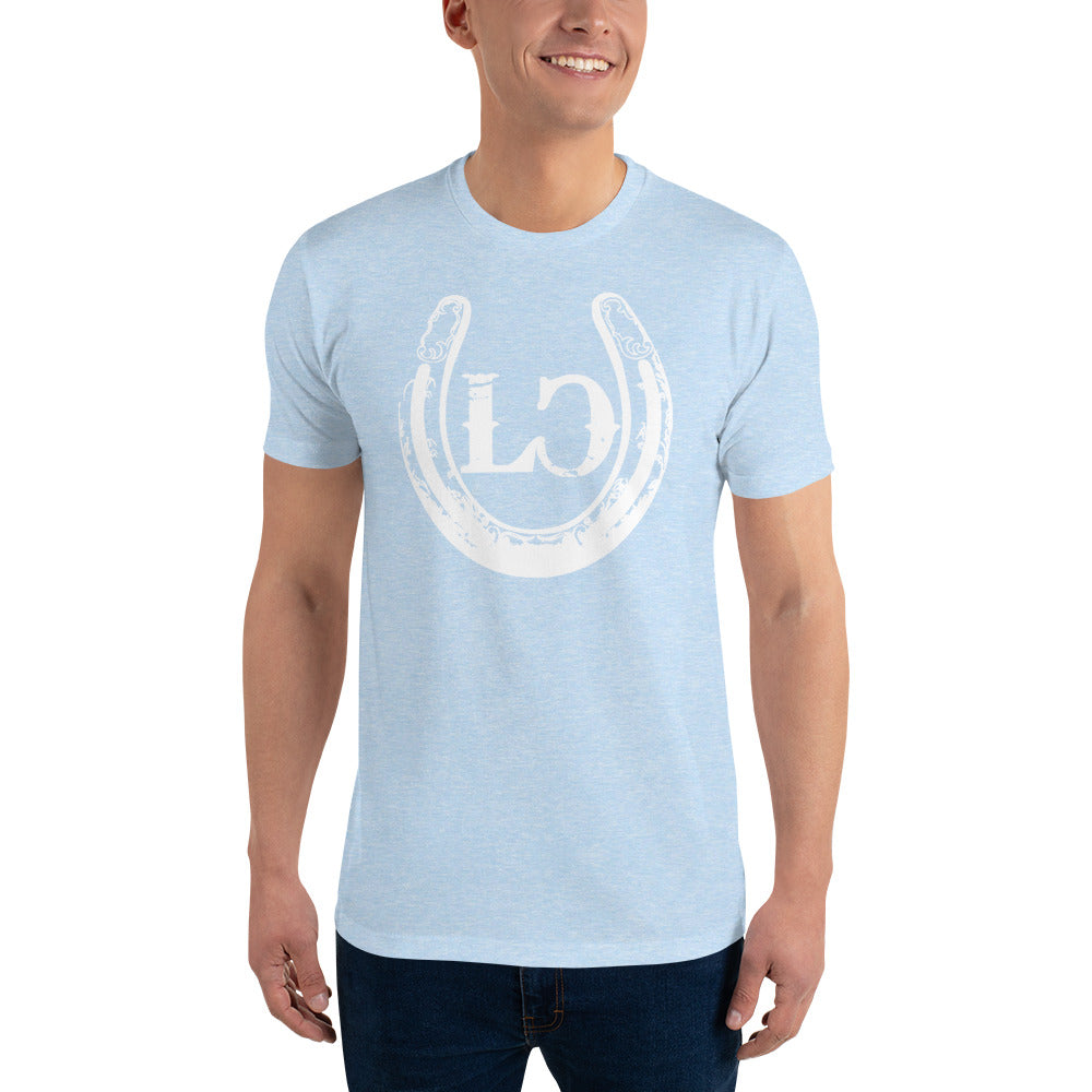 Light Blue Throwback Short Sleeve T-shirt