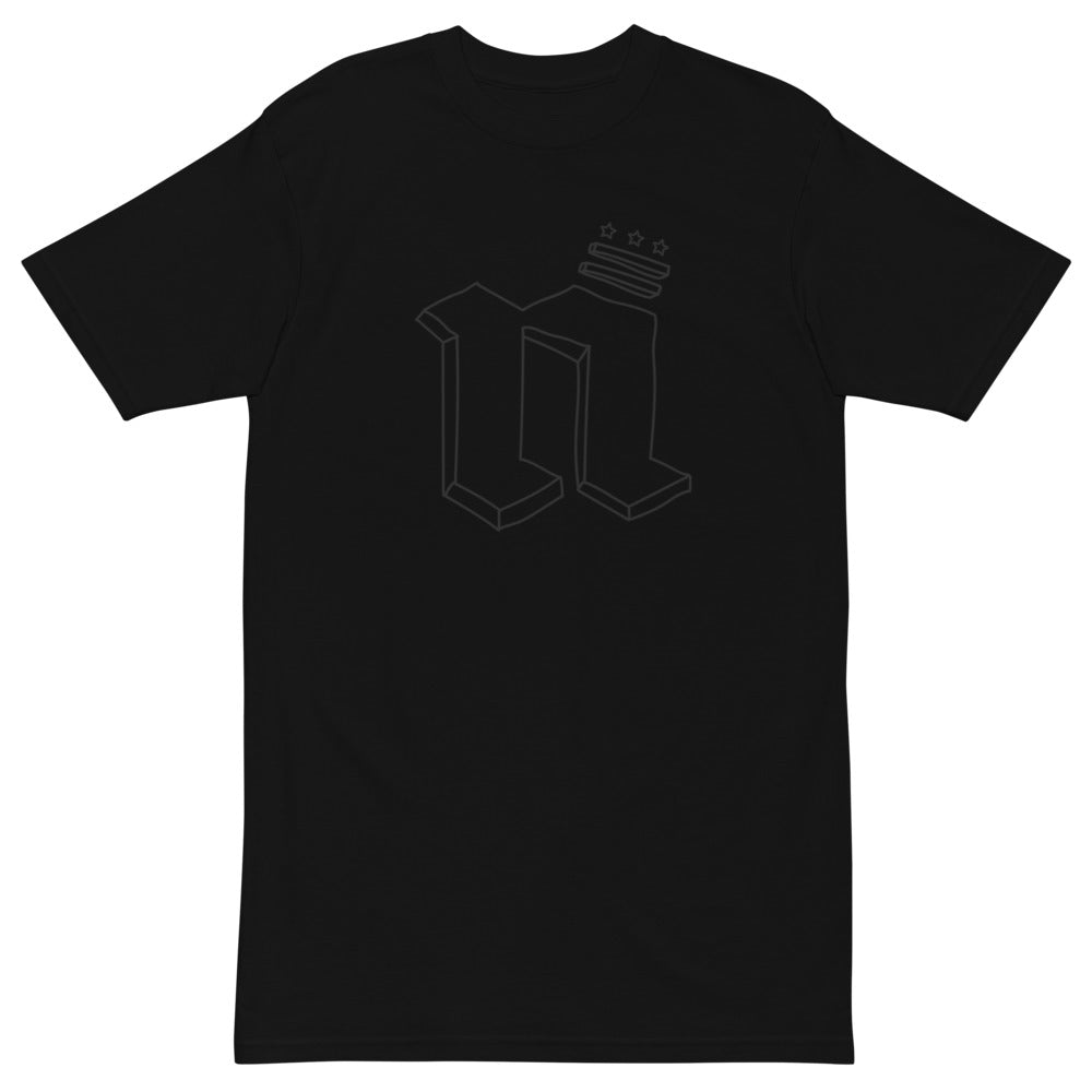 Noochie "N" Men’s premium heavyweight tee
