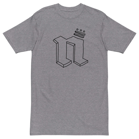 Noochie "N" Men’s premium heavyweight tee