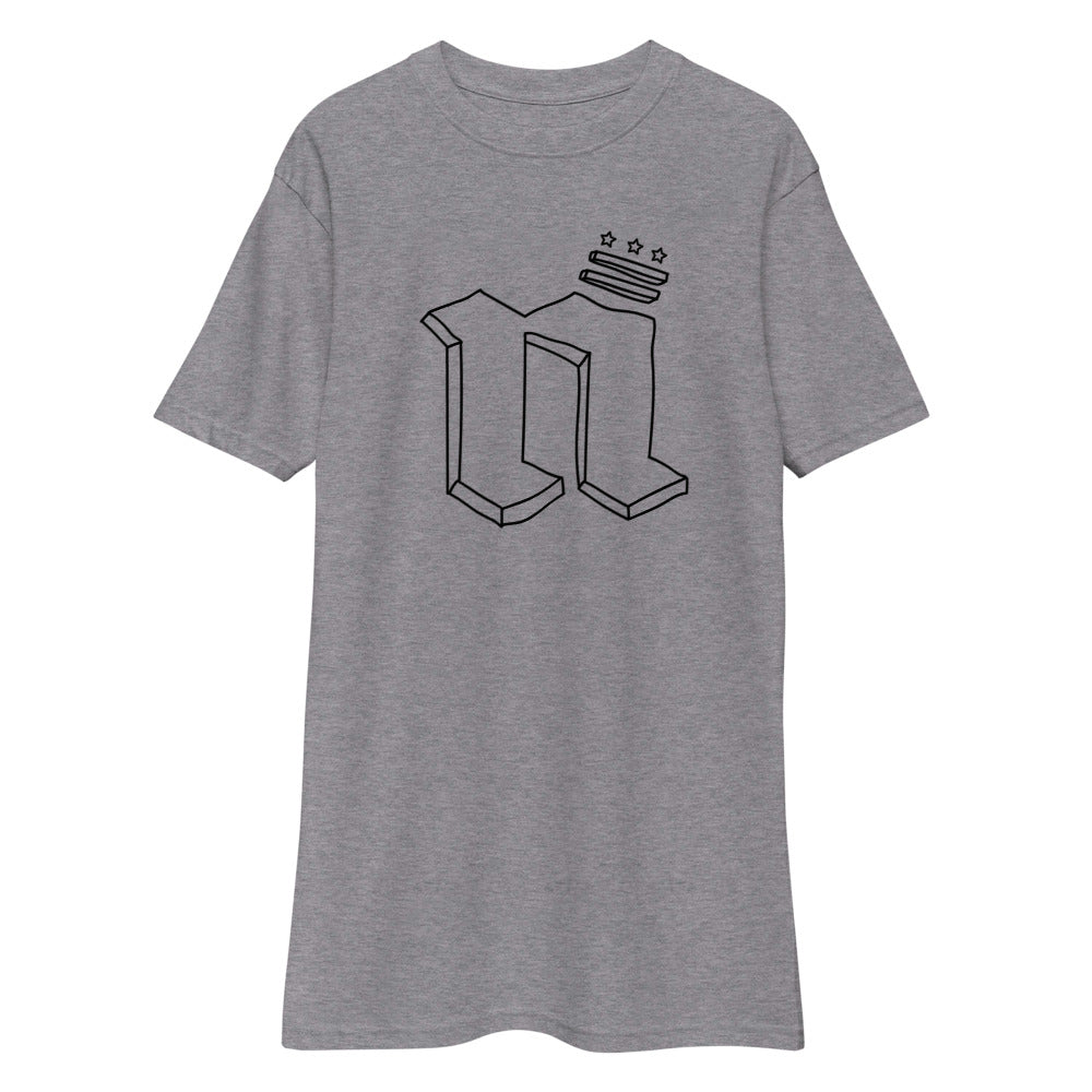 Noochie "N" Men’s premium heavyweight tee